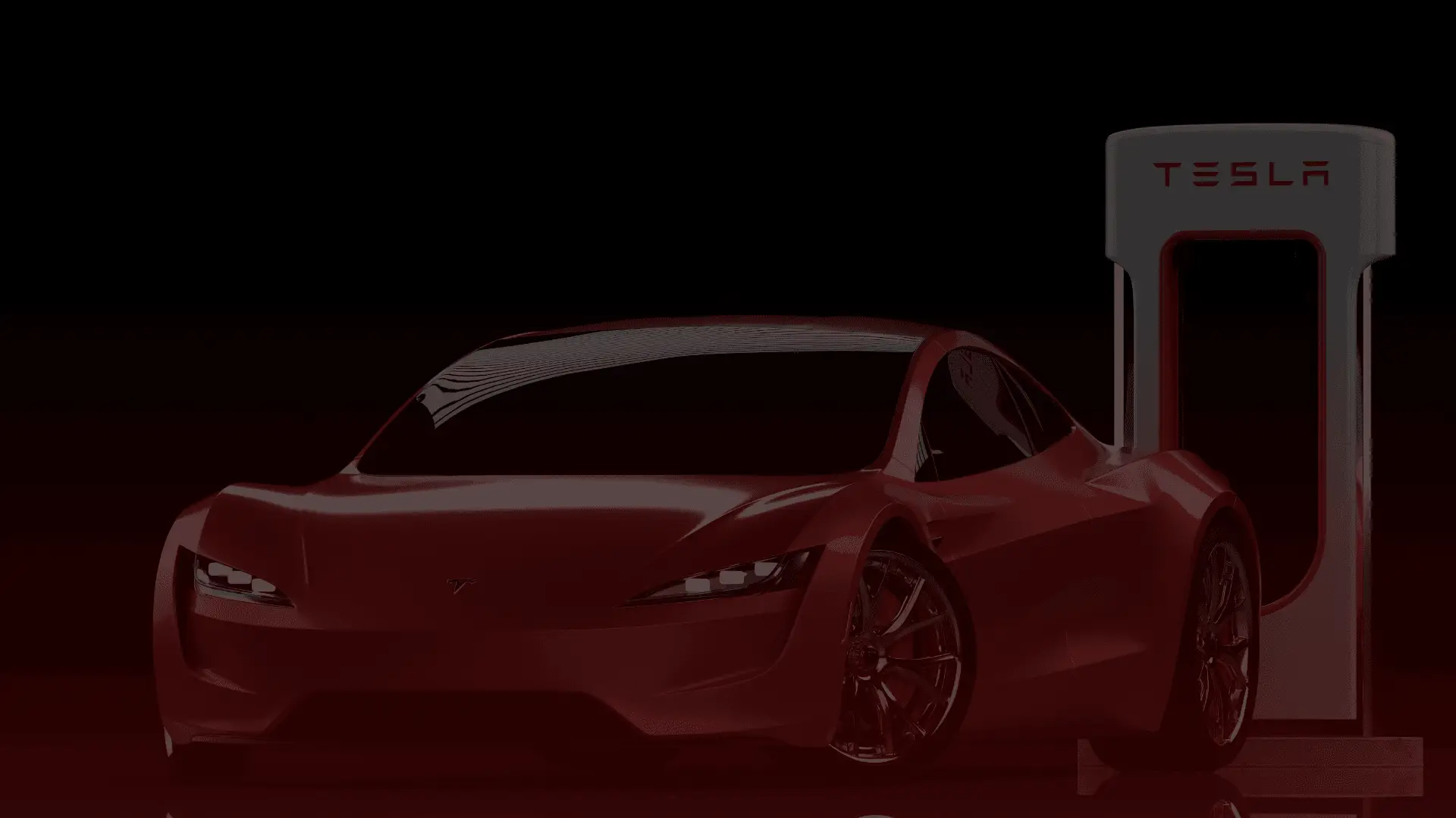 A sleek, shiny Tesla car is parked beside a Tesla charging station in Guelph. The car boasts a futuristic design with smooth curves and aerodynamic features. Nearby, a skilled Tesla mechanic is ready to ensure every detail remains flawless as the charging station displays the iconic logo. EuroMechanic | Brock Road Garage Guelph | Top Reviewed Auto Repair Shop in Guelph | Visit brockroadgarage.ca